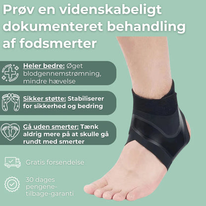 Fod- og ankelstøtte - Innovativ støtte og optimal komfort til dine fødder og ankler - 50% rabat nu!