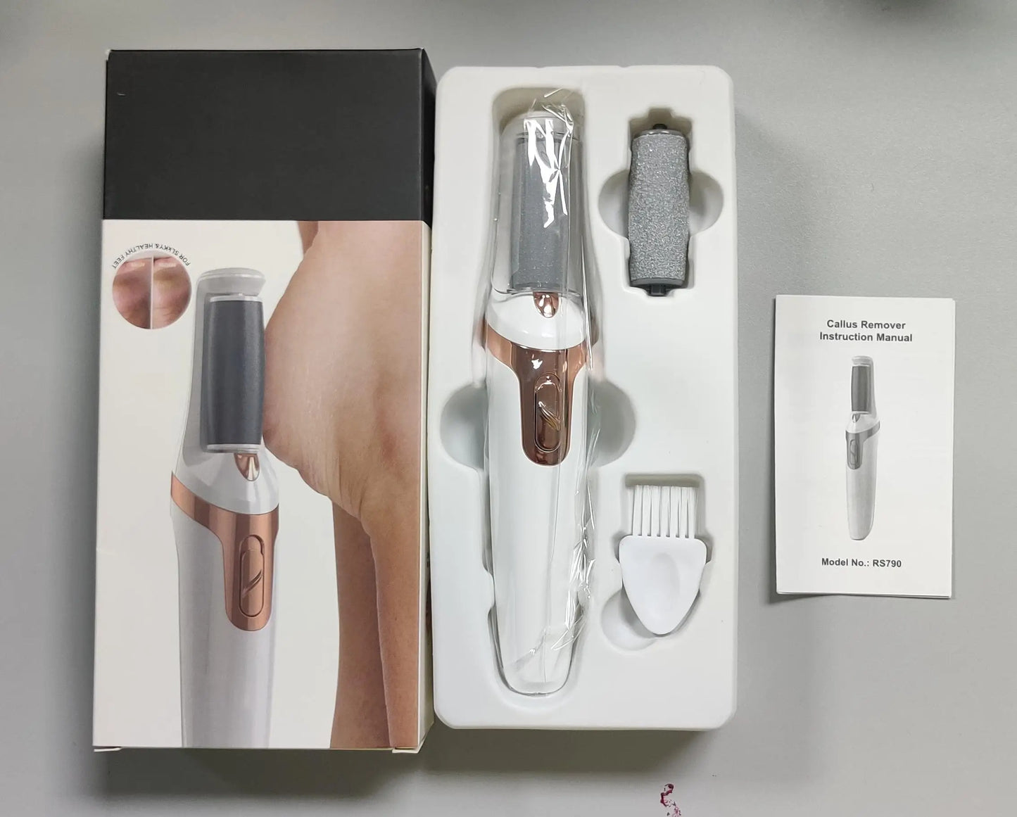 ✨ PediNova - Elektrisk Hårdhedsfjerner – For Silkebløde Fødder Uden Besvær! 🦶